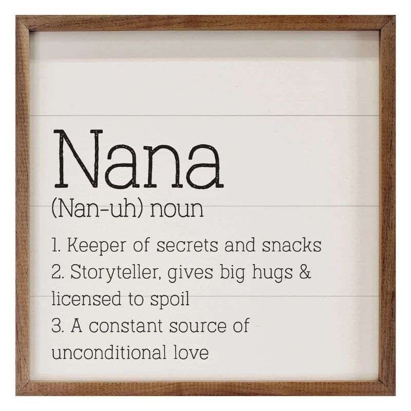 Nana Framed Sign